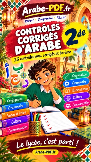 Livre de contrôles corrigés d’arabe 2de (PDF)