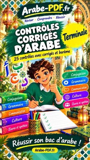 Livre de contrôles corrigés d’arabe Terminale (PDF)