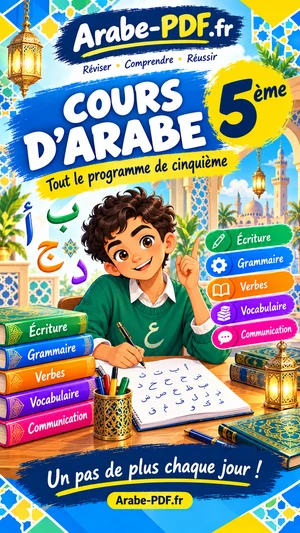 Manuel de cours d’arabe 5ème (PDF)