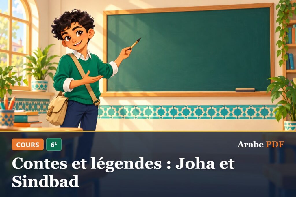 Cours d’arabe 6e : Contes et légendes : Joha et Sindbad