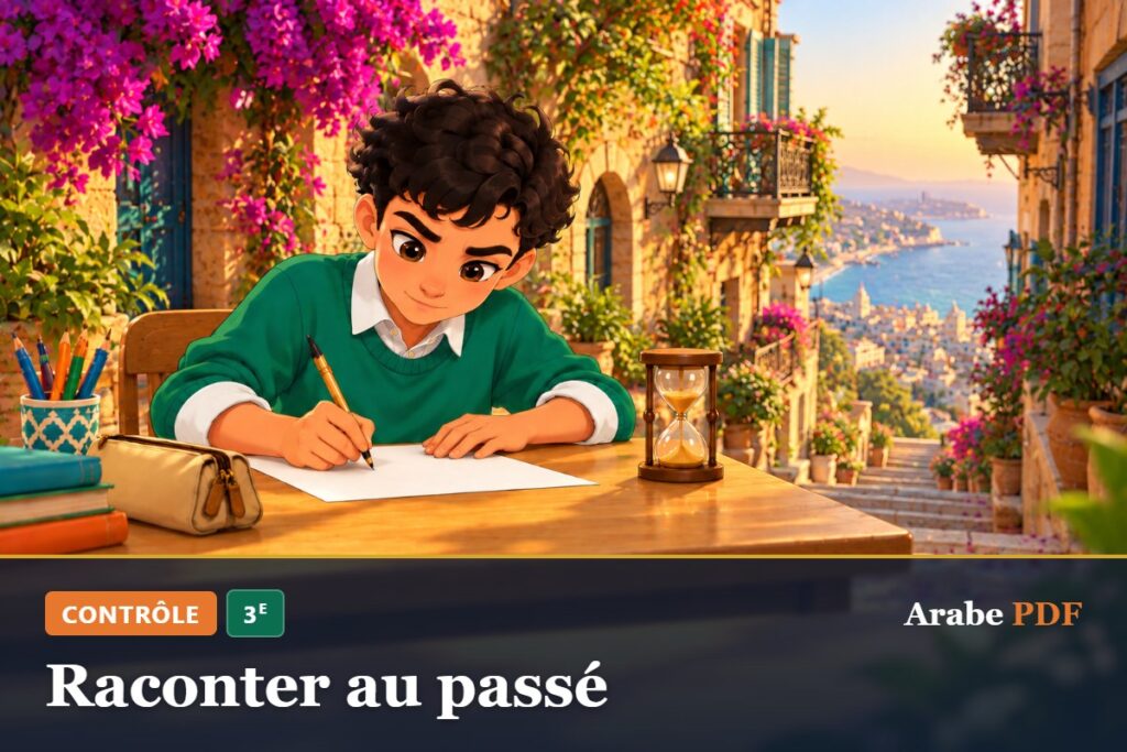 Raconter au passé – contrôle d’arabe 3e