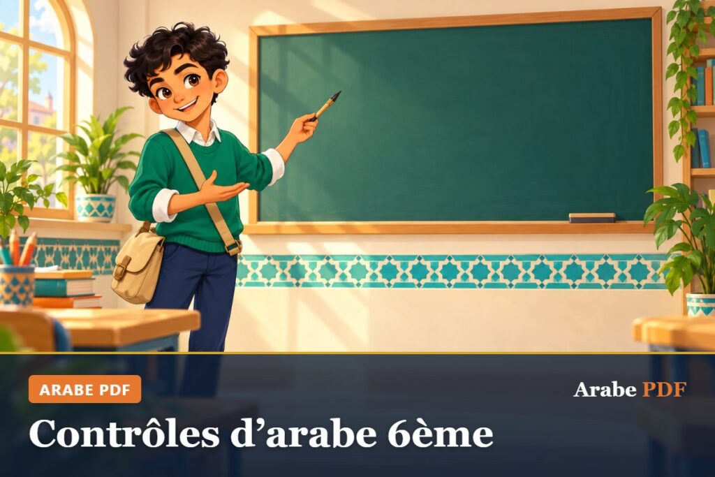 Contrôles d’arabe 6ème – Arabe PDF