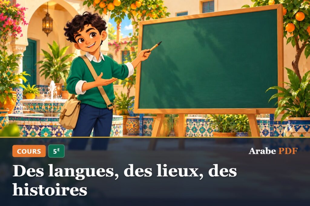 Cours d’arabe 5e : Des langues, des lieux, des histoires