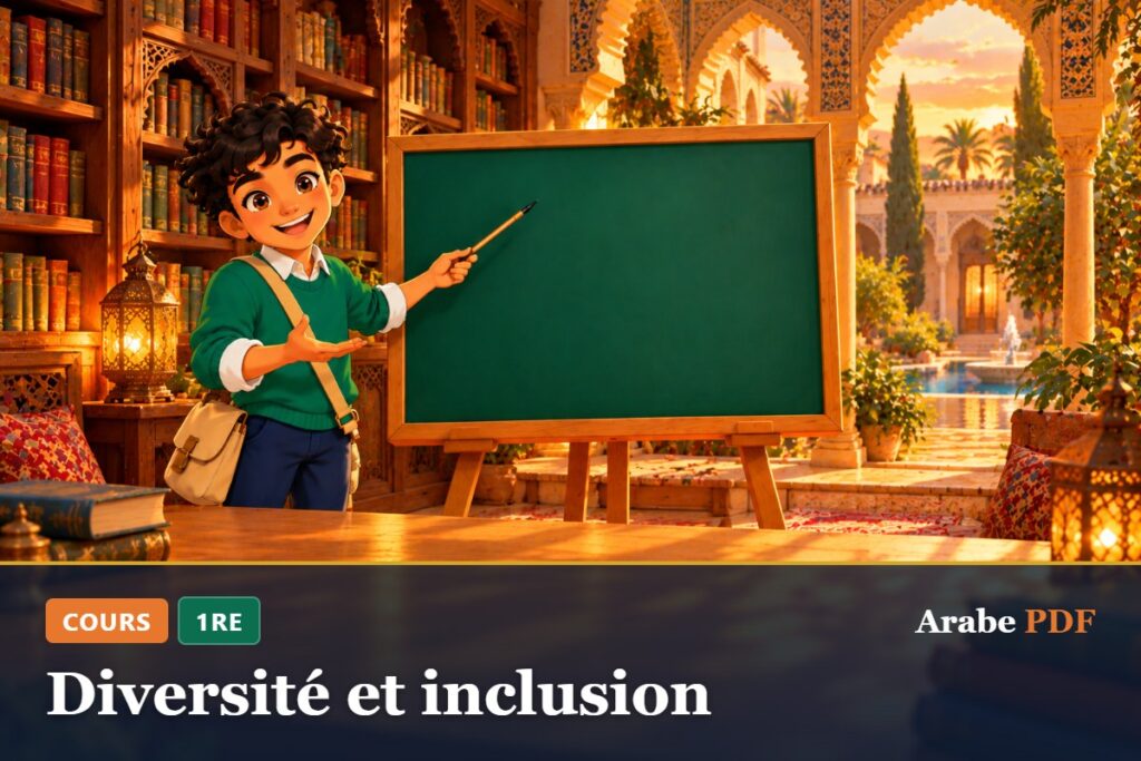 Cours d’arabe 1re : Diversité et inclusion