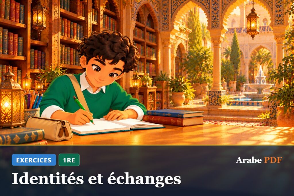 Exercices d’arabe 1re : Identités et échanges