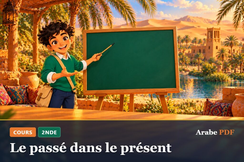 Cours d’arabe 2nde : Le passé dans le présent
