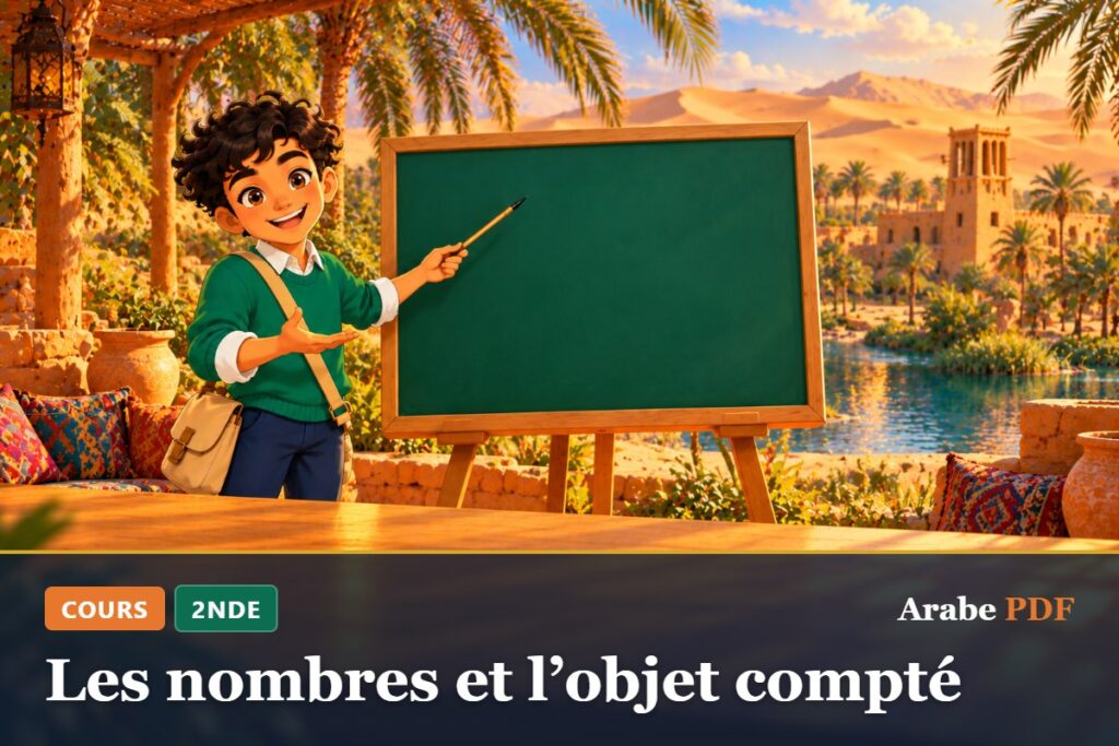 Cours d’arabe 2nde : Les nombres et l’objet compté