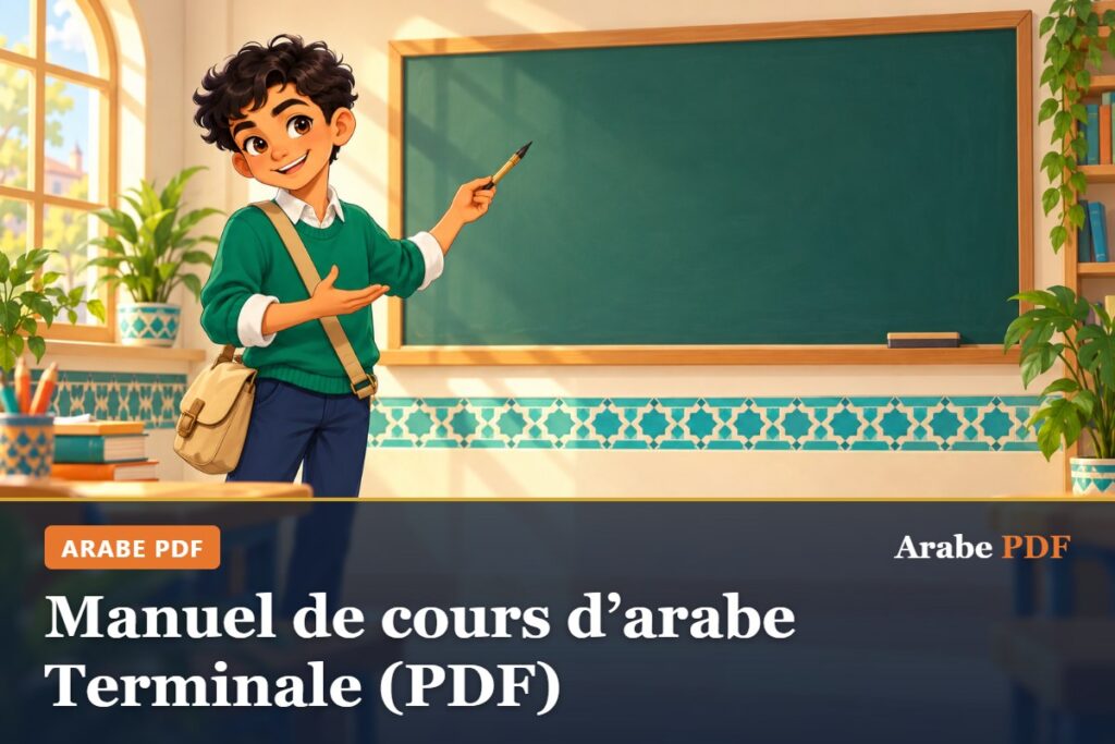 Manuel de cours d’arabe Terminale (PDF) – Arabe PDF