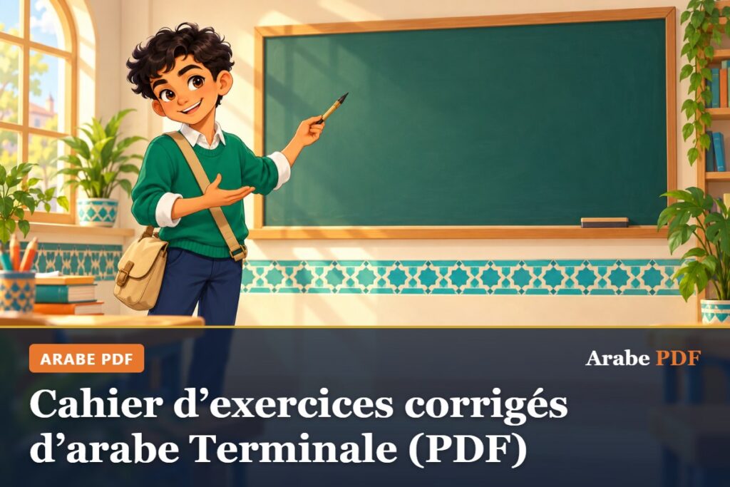 Cahier d’exercices corrigés d’arabe Terminale (PDF) – Arabe PDF