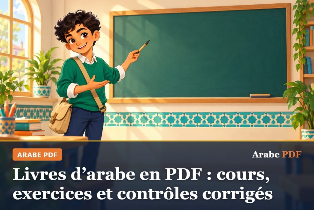 Livres d’arabe en PDF : cours, exercices et contrôles corrigés – Arabe PDF
