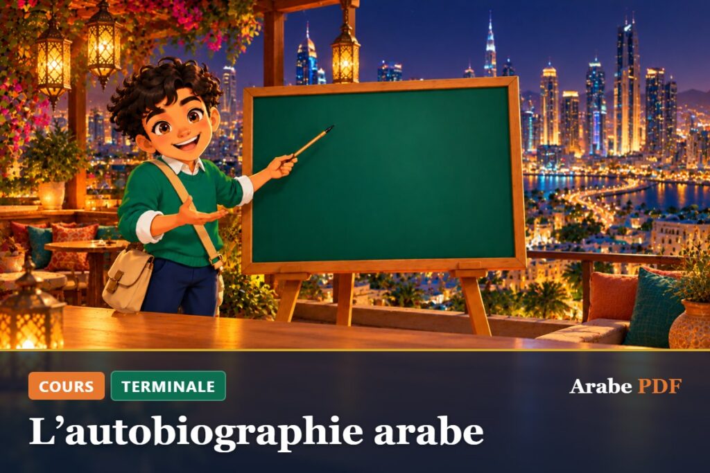 Cours d’arabe Terminale : L’autobiographie arabe