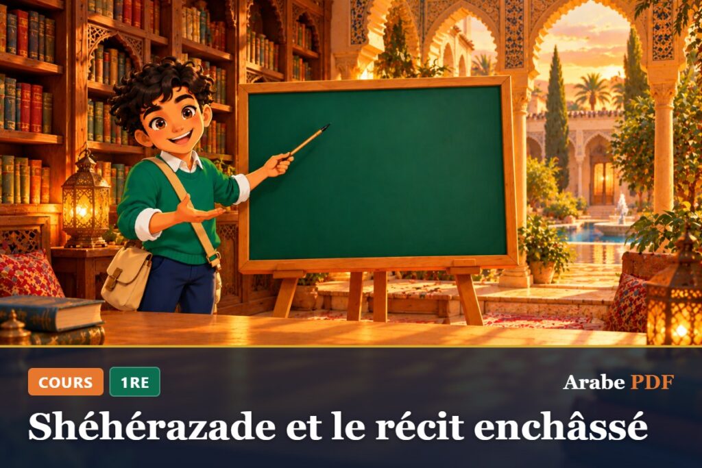 Cours d’arabe 1re : Shéhérazade et le récit enchâssé