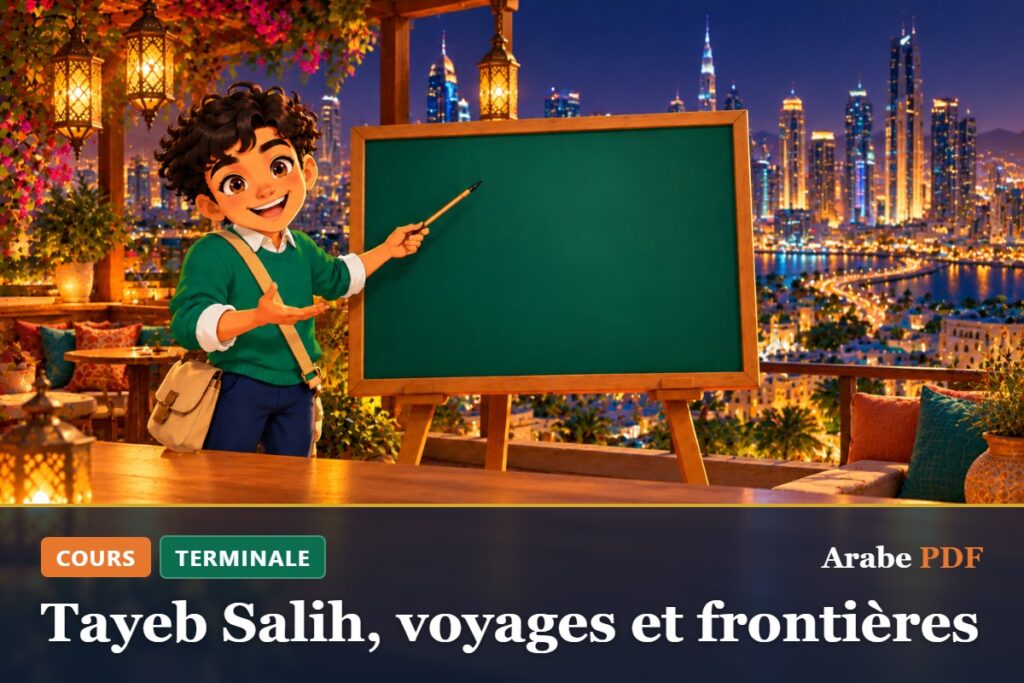 Cours d’arabe Terminale : Tayeb Salih, voyages et frontières