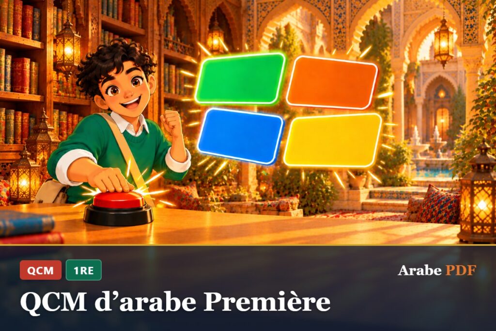 QCM d’arabe Première – Arabe PDF