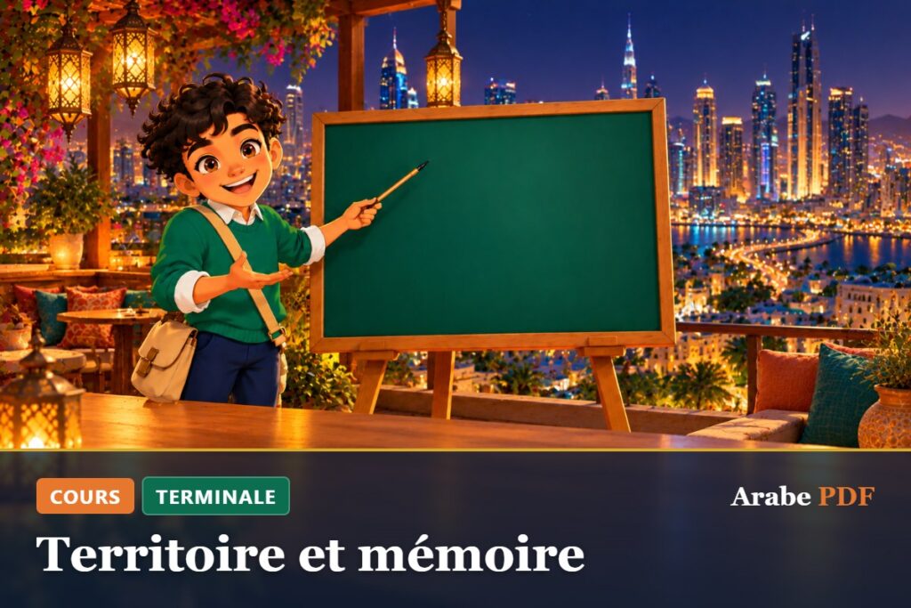 Cours d’arabe Terminale : Territoire et mémoire
