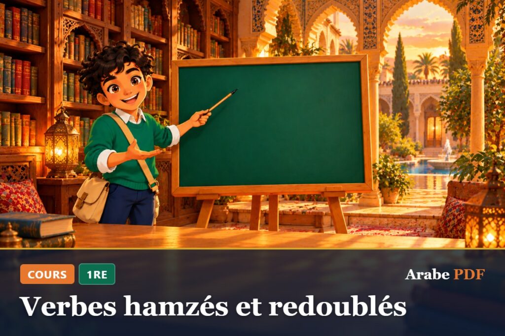 Cours d’arabe 1re : Verbes hamzés et redoublés